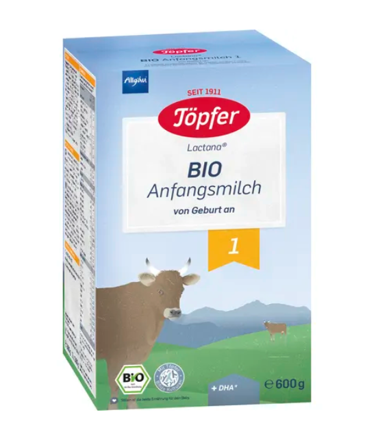 Töpfer Bio Anfangsmilch 1 600g