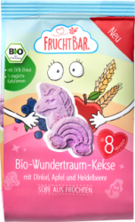 【dm】Babykekse Wundertraum-Kekse mit Dinkel, Apfel & Heidelbeere, ab 8 Monaten, 100 g