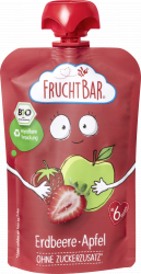 【rossmann】Bio-Fruchtpüree Erdbeere, Apfel