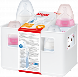 【rossmann】First Choice+ Starter Set mit Temperature Control Rosa/Weiß