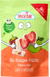 【dm】Kindersnack Knusper-Früchte Erdbeere & Apfel, ab 3 Jahren, 15 g