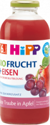 【dm】Saft Frucht + Eisen Rote Traube in Apfel ab dem 6. Monat, 500 ml