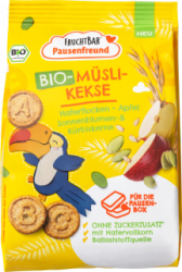 【dm】Kinderkekse Pausenfreund Müsli-Kekse, Haferflocken, Apfel, Sonnenblumen- und Kürbiskerne, ab 3 Jahren, 100 g