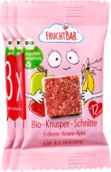 【dm】Kindersnack Knusper-Schnitte Erdbeere-Banane, ab 1 Jahr (3x23 g), 69 g