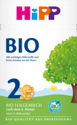 【dm】Folgemilch 2 nach dem 6. Monat, 600 g 喜宝有机2段 6个月后  600g