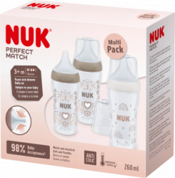 【dm】Perfect Match braun 3tlg Starterset 260ml, 1 St