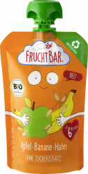 【rossmann】Bio Fruchtpüree Apfel, Banane, Hafer