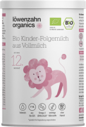 【dm】Folgemilch auf Vollmilchbasis, ab 12. Monat, 400 g 小狮子 乐温赞 全脂奶粉 12个月以上 *请提前3个月预定！！