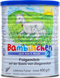 【rossmann】Bambinchen 2 Folgemilch 蓝色星球 羊奶粉  6个月以上