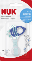 【rossmann】Schnullerband, Rakete Blau