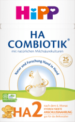 【dm】Folgemilch HA2 Combiotik nach dem 6.Monat, 600 g 喜宝的适度水解 HA2 6m以上 