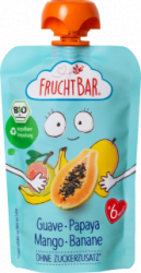 【dm】Quetschie Guave Papaya Mango Banane ab 6 Monaten, 100 g