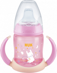 【dm】Trinklernflasche Night, rosa, ab 6 Monaten, 150ml, 1 St