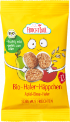 【dm】Kindersnack Hafer-Häppchen, Apfel, Birne, Hafer ab 12 Monaten, 40 g