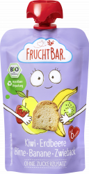 【rossmann】Bio Fruchtpüree Kiwi Erdbeere Birne Banane Zwieback