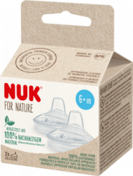 【dm】Trinktülle For Nature Silikon, ab 6 Monaten, 2 St
